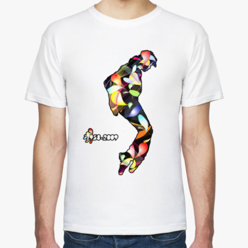 Футболка с принтом MJ fl  футболка