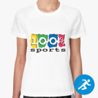 Женская спортивная футболка