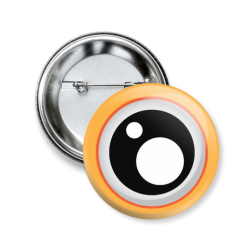 Значок 50мм с принтом НЯ!