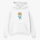 Толстовка худи оверсайз