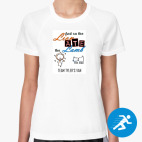 Женская спортивная футболка