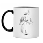 Кружка двухцветная