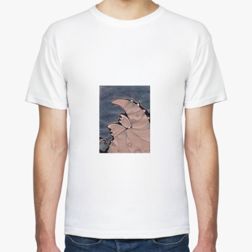 Футболка с принтом дракон