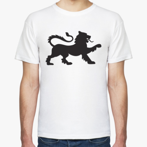 Футболка с принтом Лев