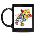 Кружка цветная UV-DTF