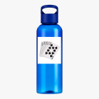 Прозрачная спортивная бутылка