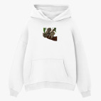 Толстовка худи оверсайз