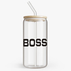 Банка с бамбуковой крышкой