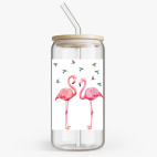 Банка с бамбуковой крышкой