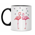 Кружка двухцветная