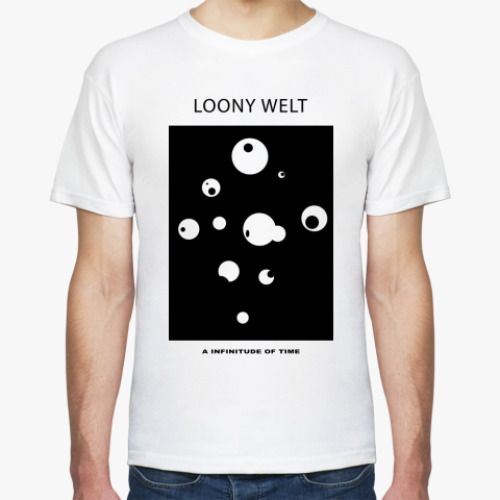 Футболка с принтом LOONY WELT