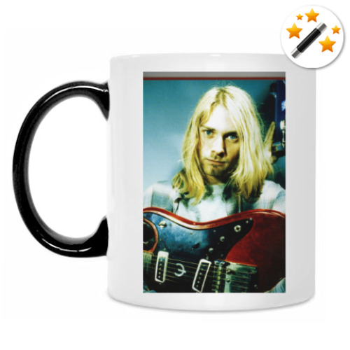 Кружка-хамелеон Kurt Cobain