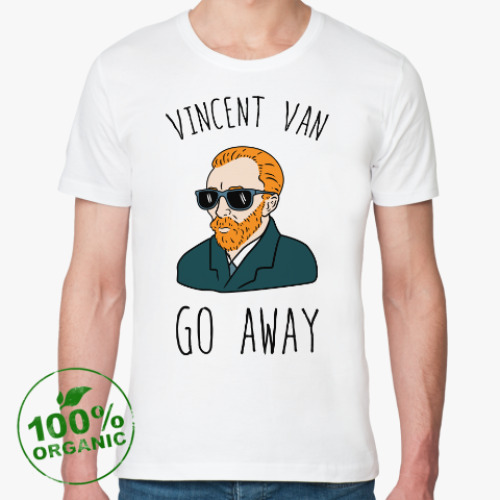 Футболка из органик-хлопка Vincent Van Go Away