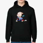 Хрюндель на самокате