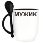 Кружка с ложкой