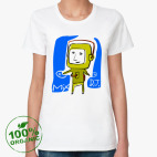 Женская футболка органик