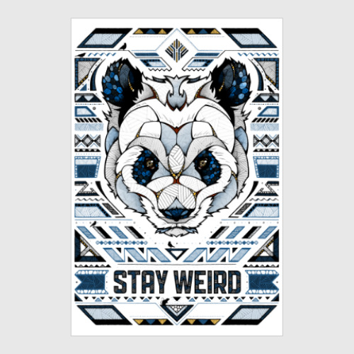 Постер Stay weird
