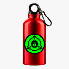 Металлическая бутылка 400 мл UV-DTF