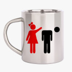 Кружка металлическая