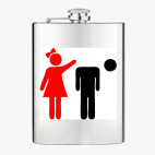 Фляжка стальная