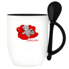 Кружка с ложкой