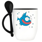 Кружка с ложкой