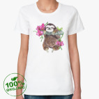 Женская футболка органик