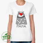 Женская футболка органик