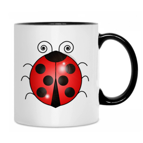 Кружка Божья коровка