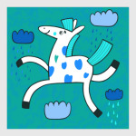 Лошадка и дождик