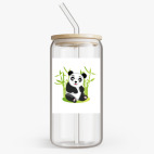 Банка с бамбуковой крышкой