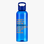 Прозрачная спортивная бутылка