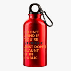 Металлическая бутылка 400 мл UV-DTF