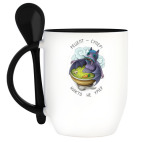 Кружка с ложкой