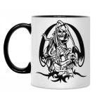 Кружка двухцветная