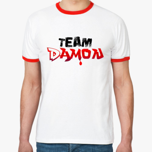 Футболка Ringer-T  Муж. Team Damon