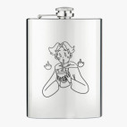 Фляжка стальная