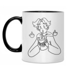 Кружка двухцветная