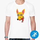 Мужская спортивная футболка