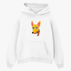 Толстовка худи оверсайз