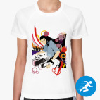 Женская спортивная футболка