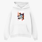 Толстовка худи оверсайз