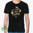 Мужская футболка органик