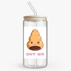 Банка с бамбуковой крышкой