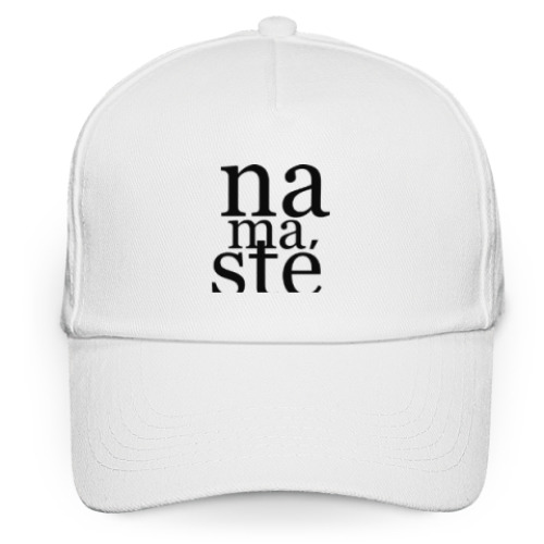 Кепка бейсболка Yoga Namaste