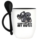 Кружка с ложкой