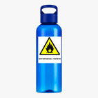 Прозрачная спортивная бутылка