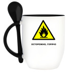 Кружка с ложкой