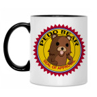 Кружка двухцветная