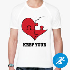 Мужская спортивная футболка